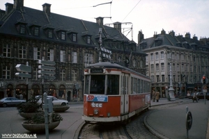 Ook in Lille was het toen nog leuk omdat de stadstram nog gewoon 