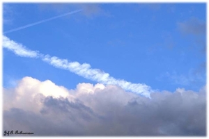 Terras, wolken.