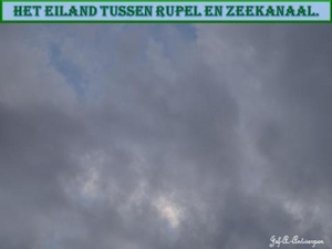 Het eiland tussen Rupel en Zeekanaal.