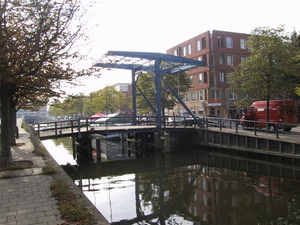 Ophaalbrug Lijnbaan 21-10-2003