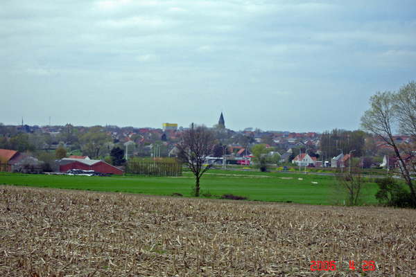 van op de berg