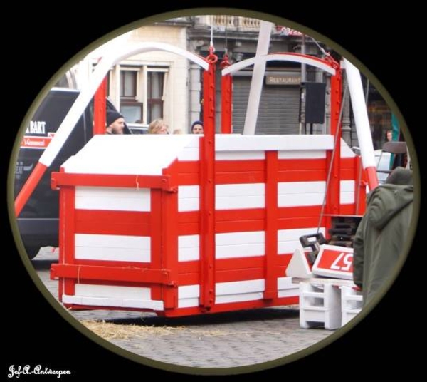 Antwerpen, Jef-A., De Grote Markt, Weegschaal Sint Jan.