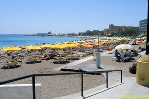 Plage van Rhodos