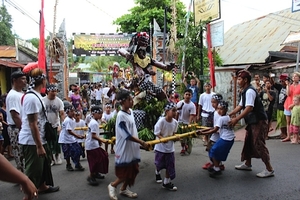 Ogoh-ogoh in Kaliasem