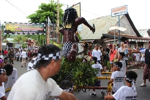 Ogoh-ogoh in Kaliasem