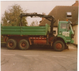 Mercedes kraan foto is gemaakt in Noordhorn.