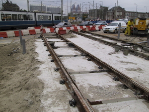 Nieuwe Railsen Rijswijkseplein 27-06-2001