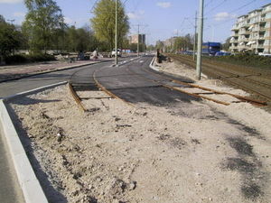 Nieuwe Trambaan Leidschendam 08-05-2001