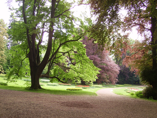 Aan kasteel Groot-Bijgaarden