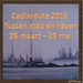 Cadixroute 2016. Tussen stad en haven. 26 maart  – 2 mei