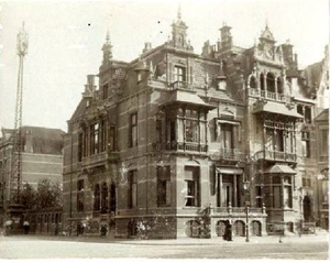 Bezuidenhoutseweg hoek Daendelsstraat 1908