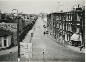 Schenkweg, Links het Staatsspoor 1965