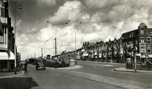 Weteringkade - Pletterijstraat naar de Schenkweg 1950