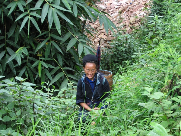 De zwarte Hmong in de streek rond Sapa