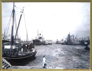 Foto's van de haven, Kattendijkdok Oostkaai.