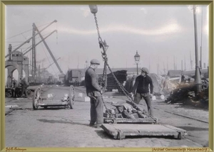 Foto's van de haven, Kattendijkdok Oostkaai.