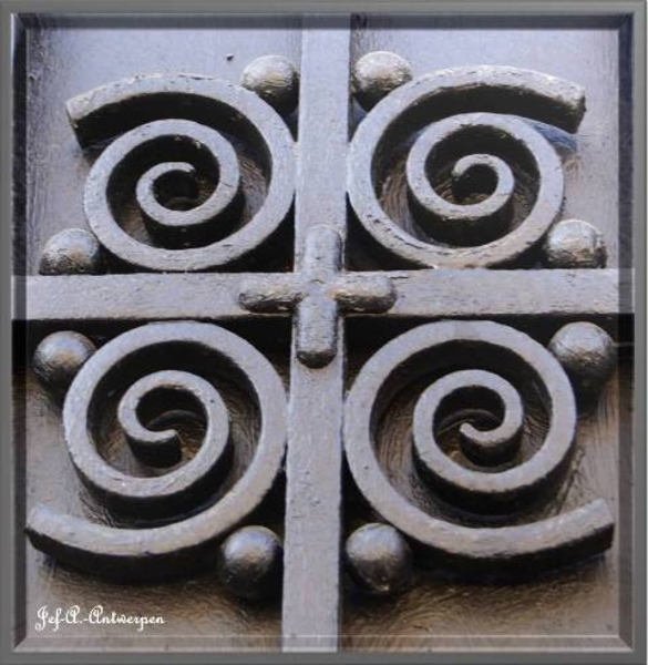 Antwerpen, 't Eilandje, Cadixwijk, Smeedwerk,