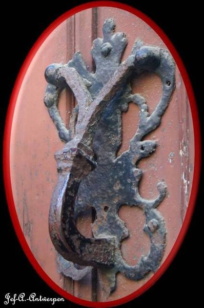 Antwerpen, 't Eilandje, Cadixwijk, Smeedwerk,