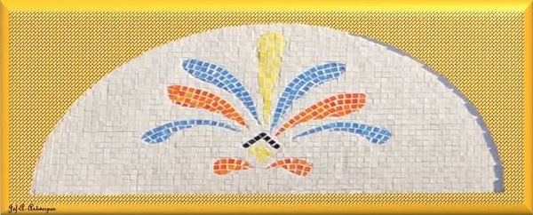 Antwerpen, 't Eilandje, Cadixwijk, Mozaik,