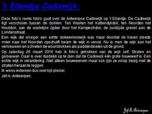 ’t Eilandje Cadixwijk.