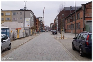 Zuidelijk zicht Napelsstraat.