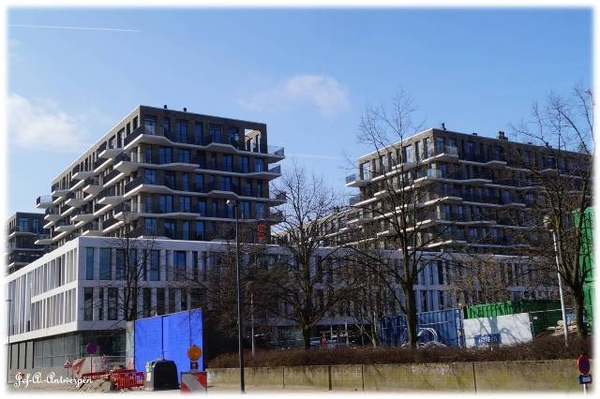 Nieuwbouwcomplex op Douanesite.