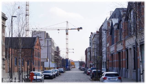 Oostelijk zicht Indistraat.