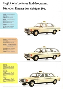 Mercedes W123 TAXI