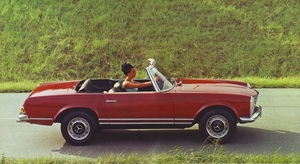 driving red SL W113