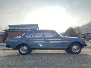 MB W123 Blauw