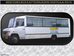 Mercedes bus Kattendijkdok Oostkaai 2016.