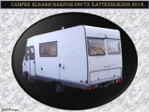 Camper Elnagh Magnum 560 TX Kattendijkdok Oostkaai 2016.