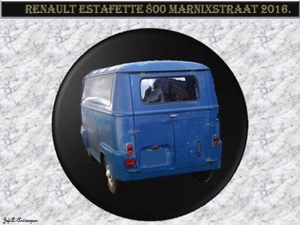 Renault Estafette 800 Marnixstraat 2016.