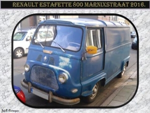 Renault Estafette 800 Marnixstraat 2016.