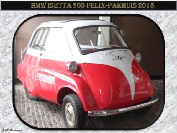 Antwerpen, Old-Timmers, Classic-cars, BMW Isetta 500
