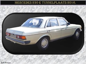 Mercedes 230 E Tunnelplaats 2016.