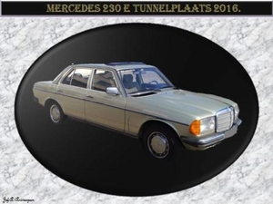 Mercedes 230 E Tunnelplaats 2016.