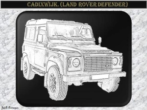 Cadixwijk. (Land Rover Defender)