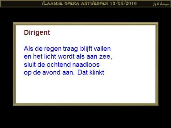 Vlaamse Opera Antwerpen 13-05-2016.