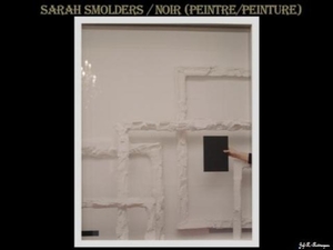 Sarah Smolders - Noir (Peintre-Peinture) (2015).