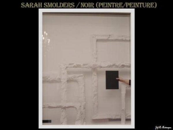 Sarah Smolders - Noir (Peintre-Peinture) (2015).