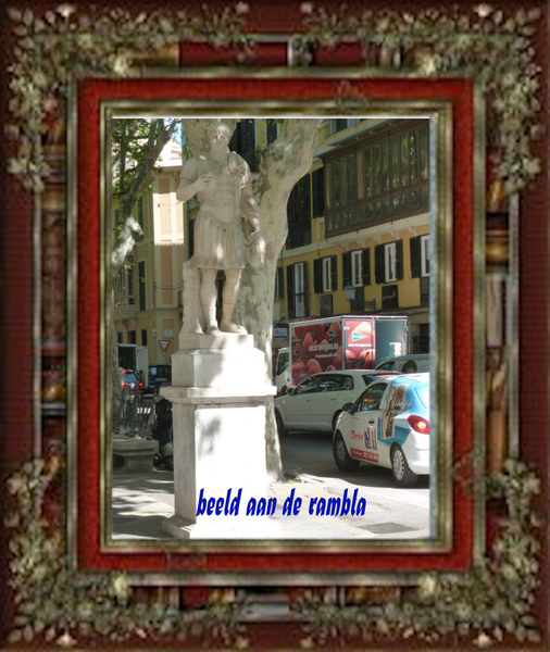 beeld aan de rambla
