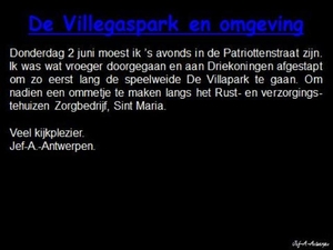 De Villegaspark en omgeving.