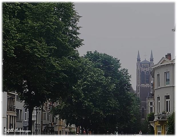 Antwerpen, Berchem, Victor Jacobslei, Sint Hubertuskerk,