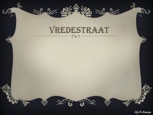 Vredestraat.