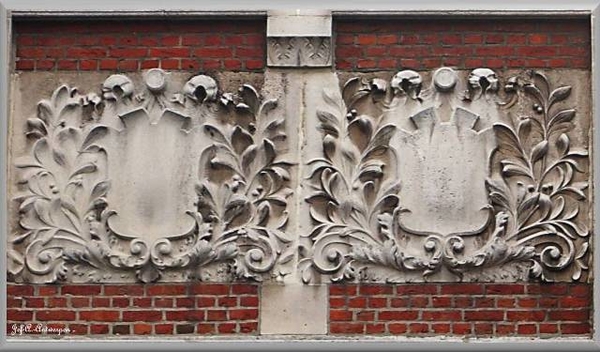 Antwerpen, Berchem, Vredestraat, Ste Maria Gasthuis, Beeldende kunst,