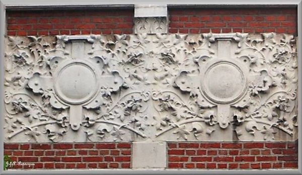 Antwerpen, Berchem, Vredestraat, Ste Maria Gasthuis, Beeldende kunst,