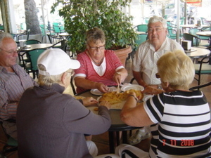 23C 7 NOV 08 Koffietafel in het cafetaria 