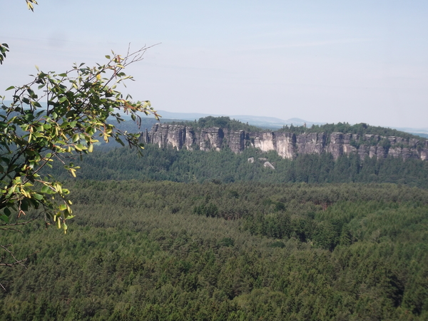 uitzicht van  de Gohrischstein