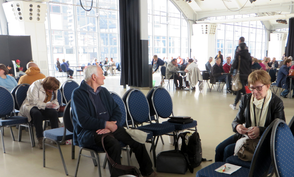Wachtzaal in Rotterdam